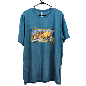 "What's Kraken" Tee - Deep Teal