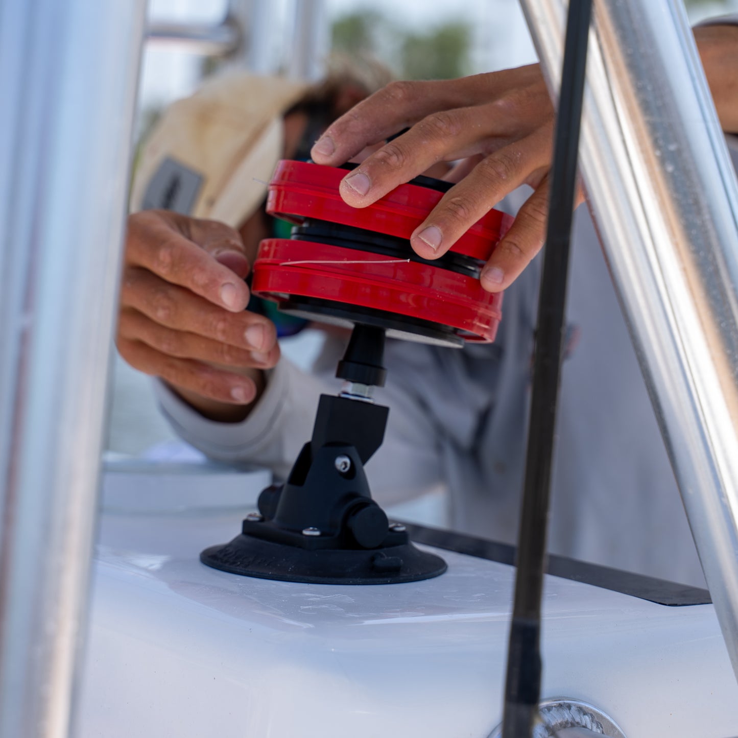 Spool Mount Leader Holder