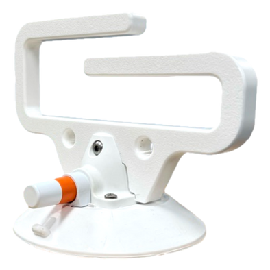 A white Dock Line Caddy from SeaSucker