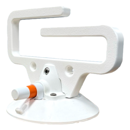 A white Dock Line Caddy from SeaSucker