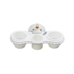 2-Cup Holder + Tackle Station