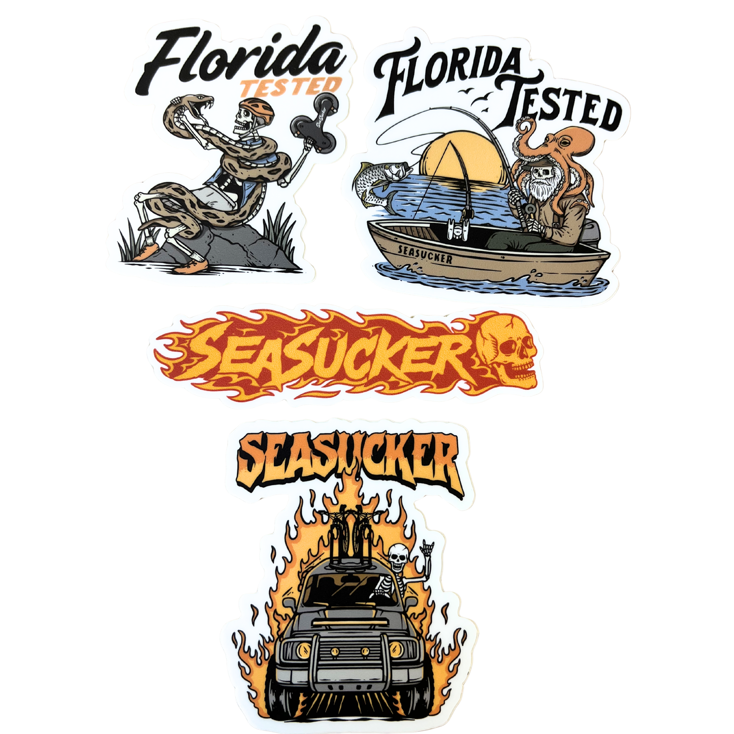 "Florida Tested" Sticker Pack