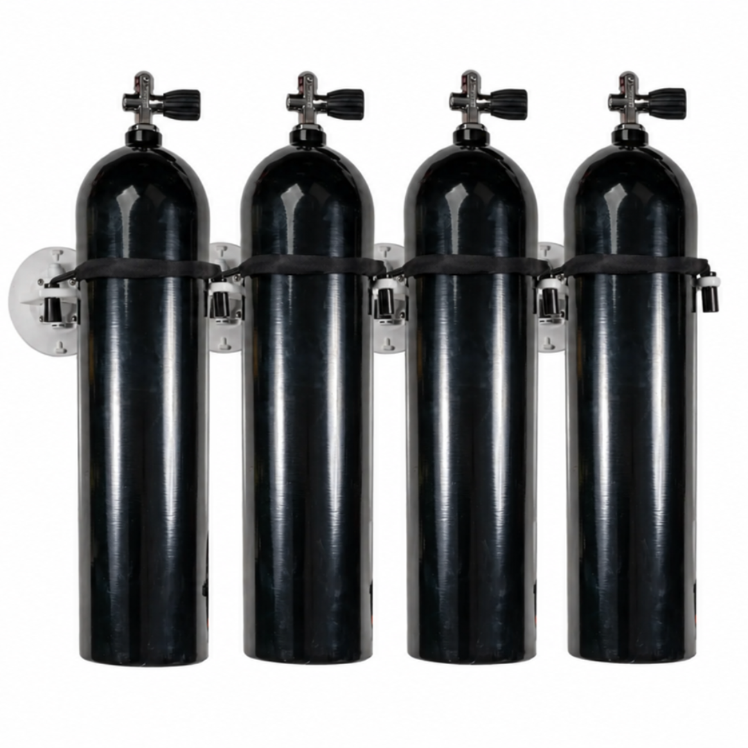 image--4-pack | Pro Series Dive Rack bungee studio photo