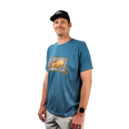 "What's Kraken" Tee - Deep Teal