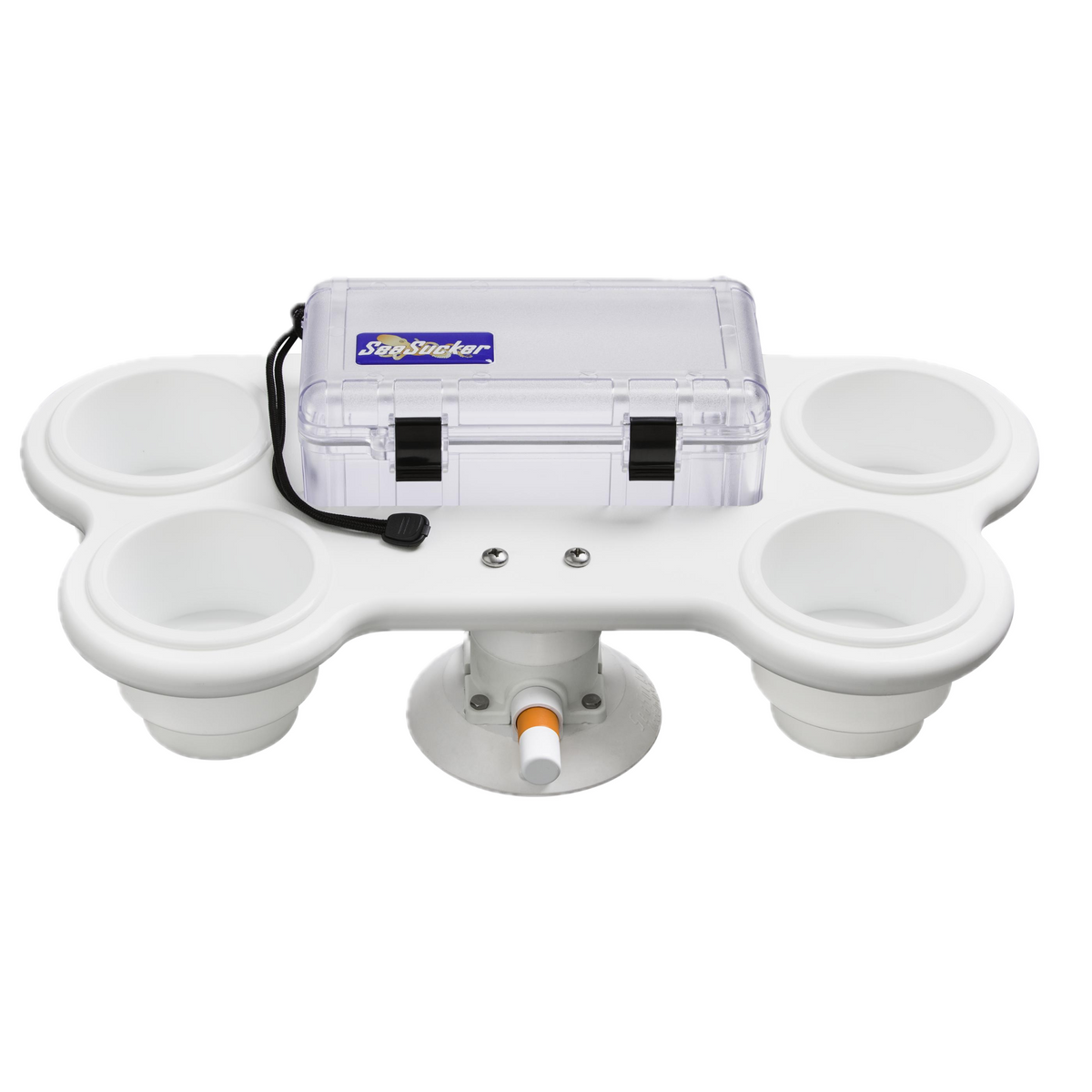 Support 4 gobelets avec grande boîte étanche