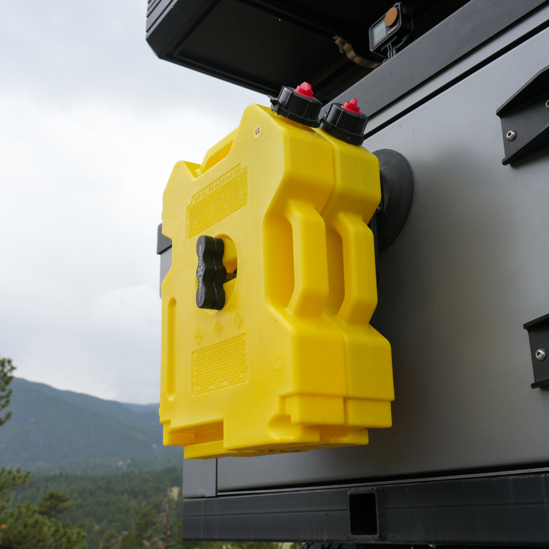 SeaSucker RotopaX Tank Mount with Two Diesel Tanks
