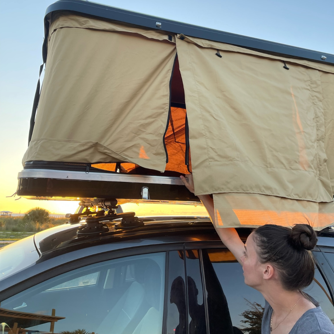 All | Rooftop Tent Setup with SeaSucker Monkey Bars