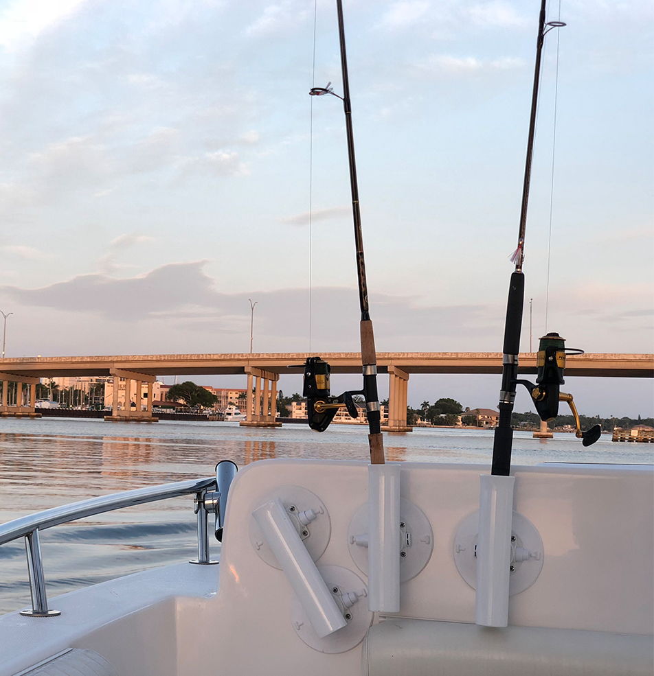 Aluminum Rod Holder