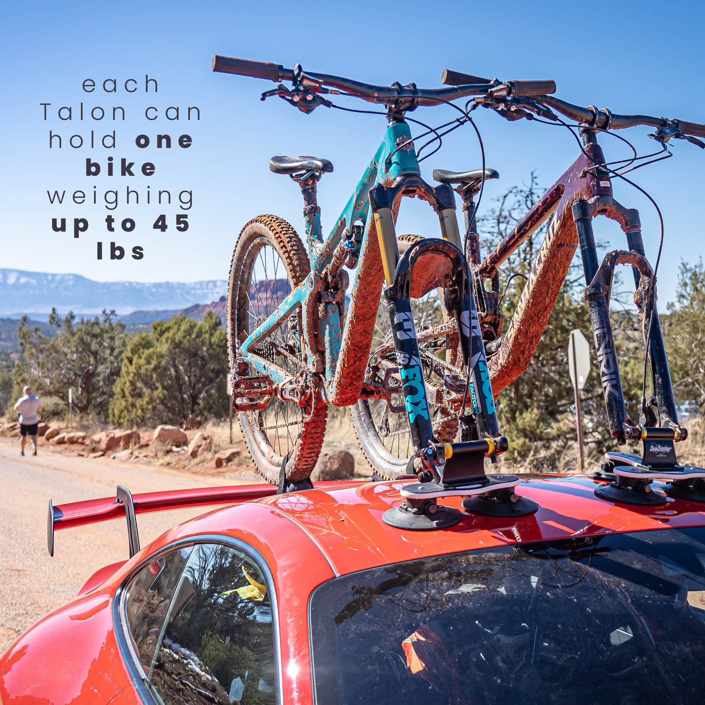 SET DE DEUX : Porte-vélo Talon