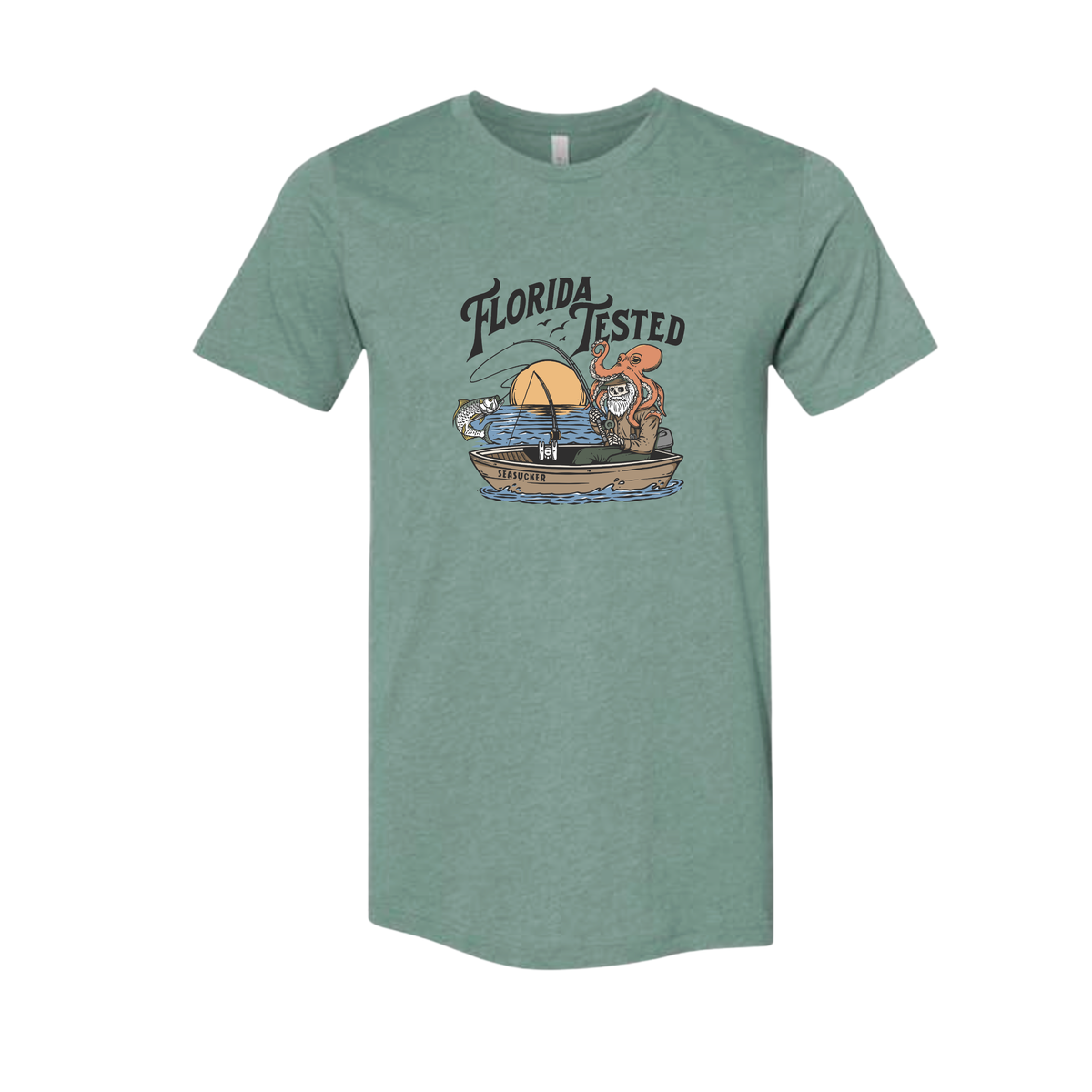 Florida Tested "Salty Angler" Graphic Tee