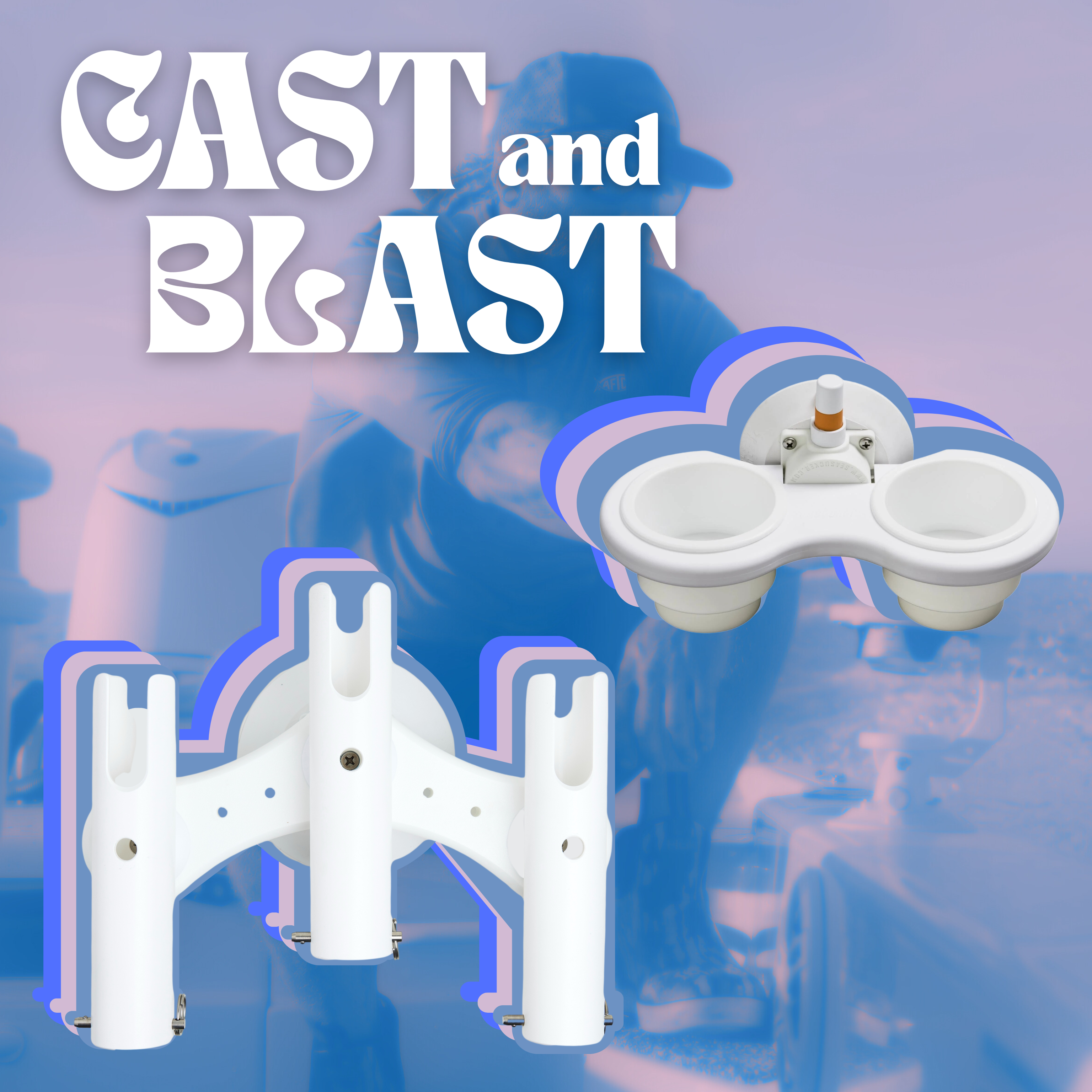 Cast and Blast : Rod + Cup Holder Kit – SeaSucker