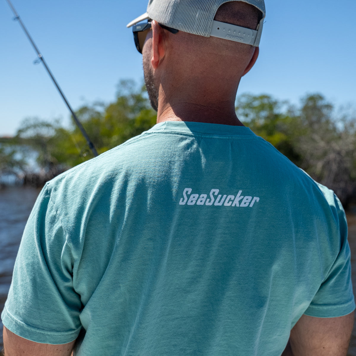 "I Suck at Fishing" Tee