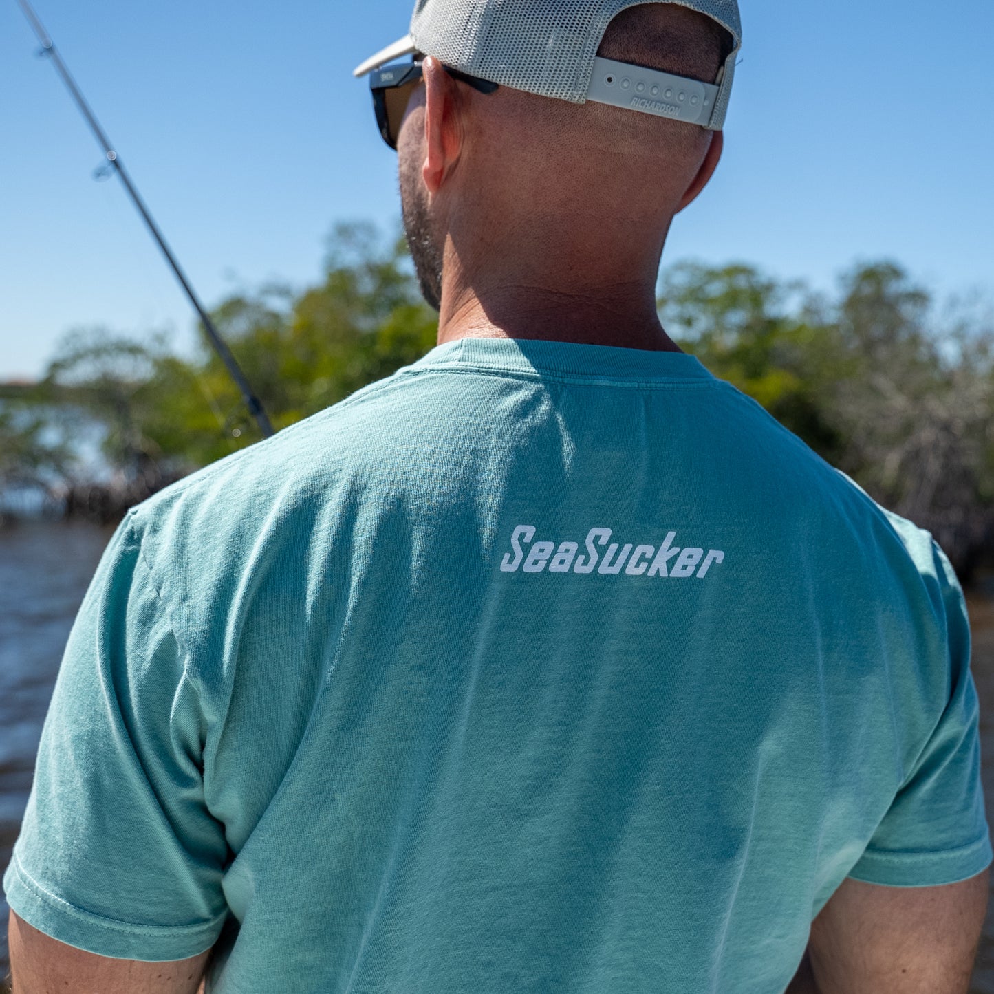 "I Suck at Fishing" Tee