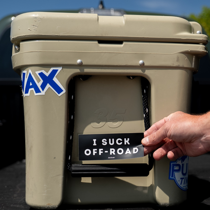 "I Suck Off-Road" Sticker