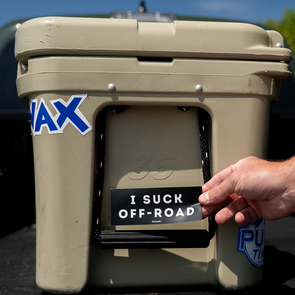"I Suck Off-Road" Sticker