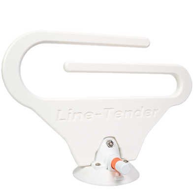 Line Tender: Mount for Outboard Motor Dock Lines