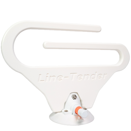Line Tender: Mount for Outboard Motor Dock Lines
