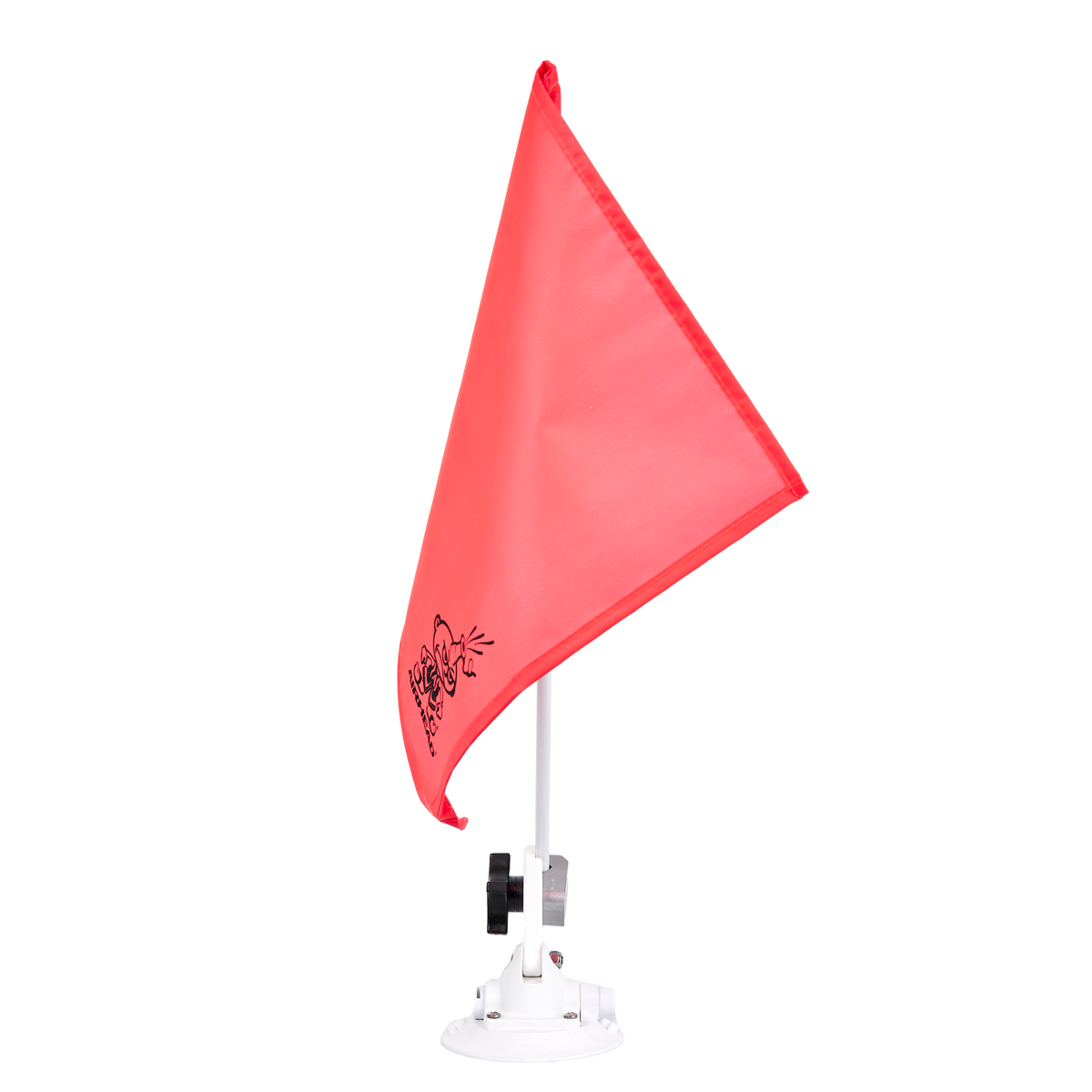 Drapeau de skieur vers le bas