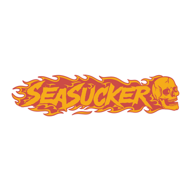 "Flaming" SeaSucker Sticker