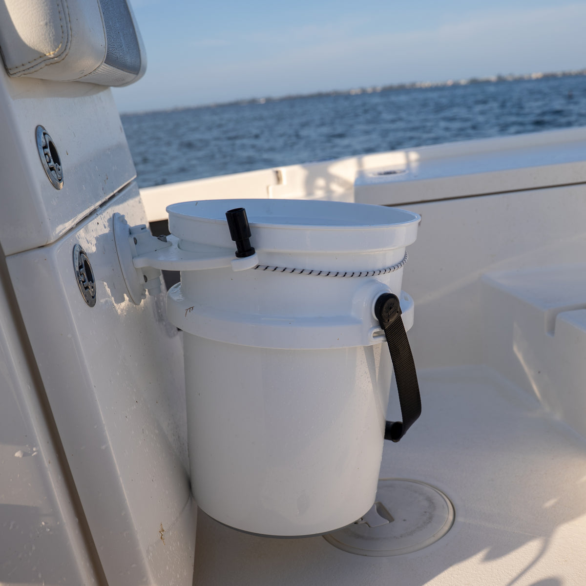 fishing rod bucket holder HT Master Dakota Angler easy to mount and attach to your crates 3 Fishing Rod Holder for