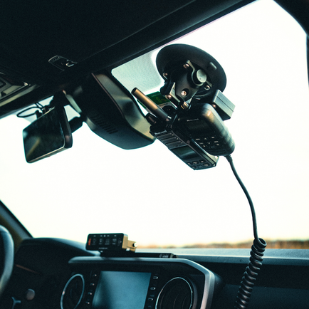 Radio Mount : Mobile + Walkie Talkie Duo