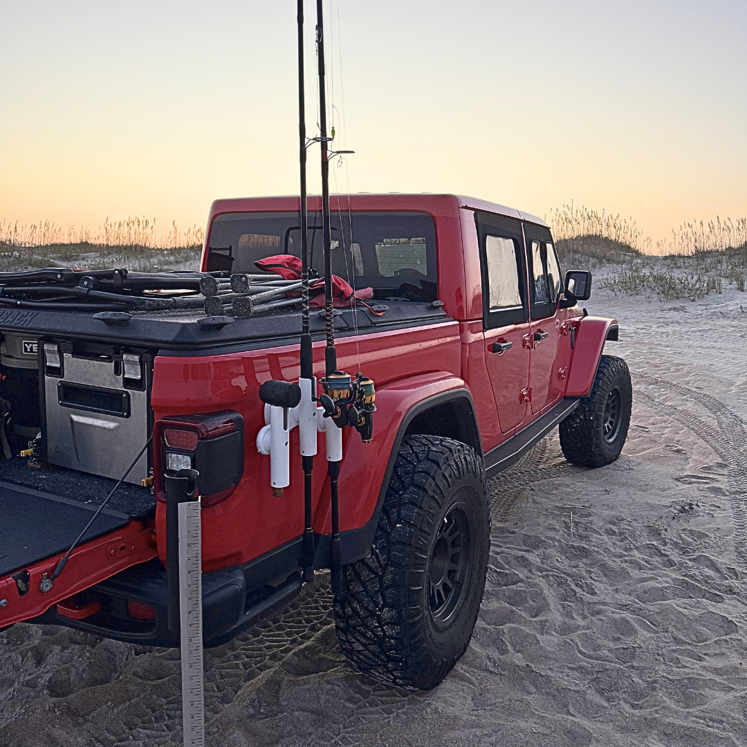 jeep gladiator fishing rod holder Pro Series 3-Rod Holder – SeaSucker