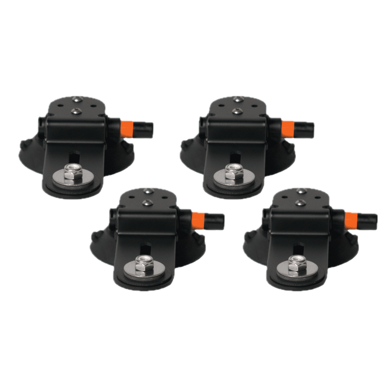 A Four Pair of SeaSucker Low Profile Case Mounts