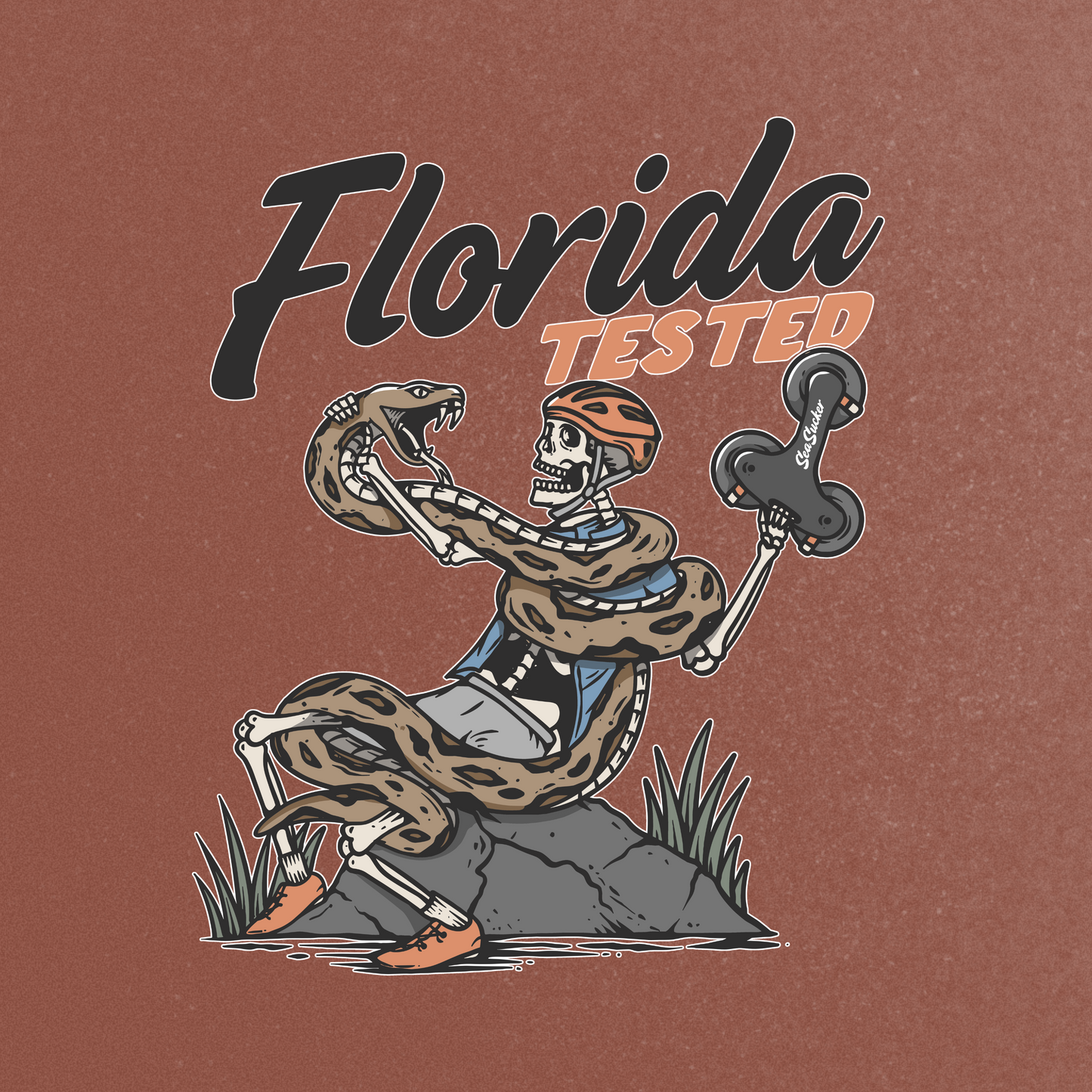Florida Tested "Snake Wrangler" Graphic Tee