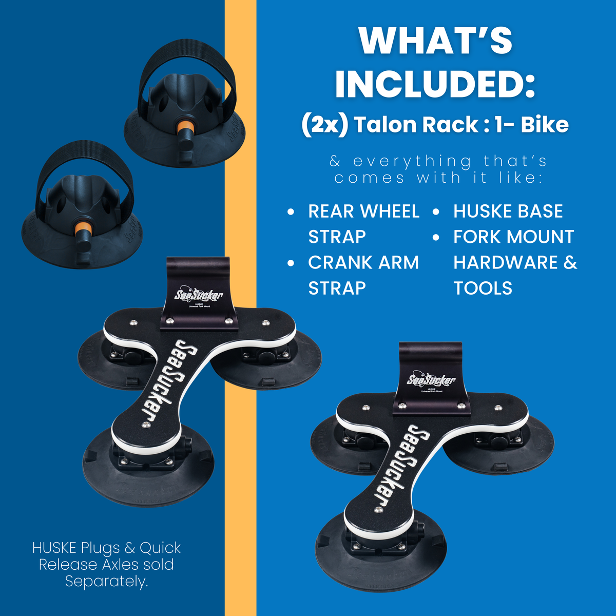 SET DE DEUX : Porte-vélo Talon