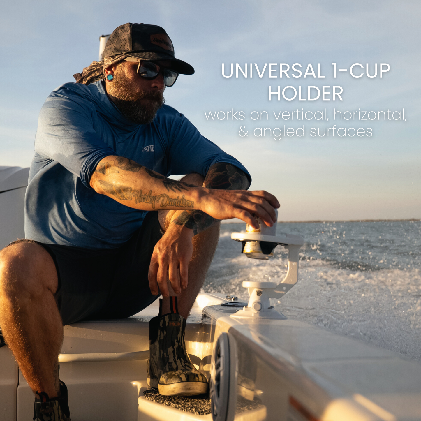 Cast and Blast : Rod + Cup Holder Kit