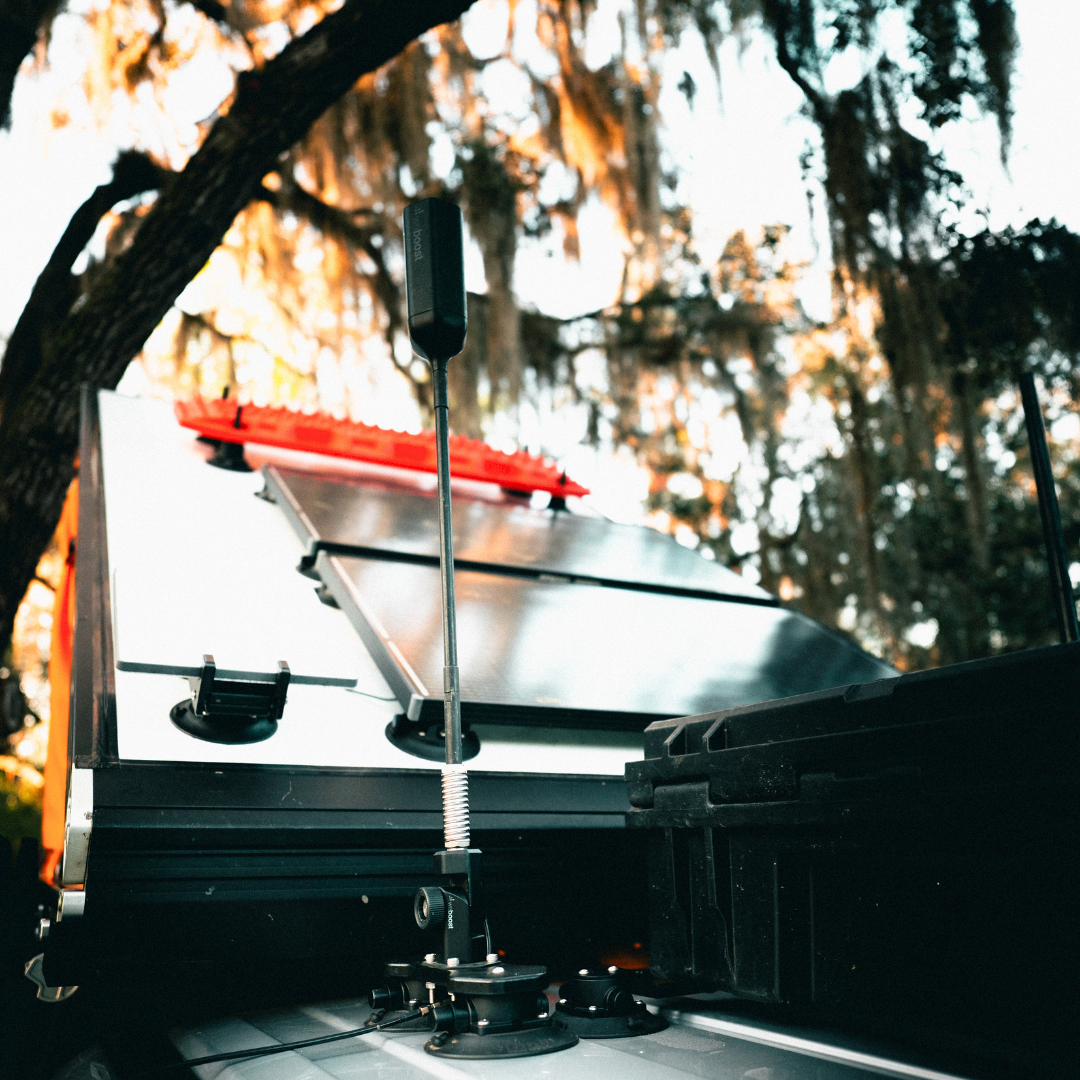 All | SeaSucker weBoost Mount mounted horizontally in truck bed