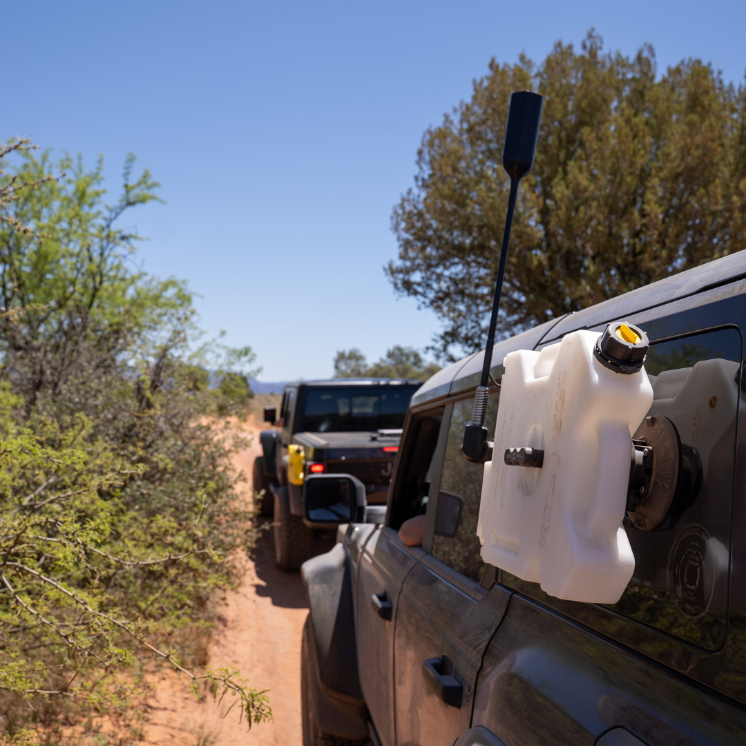 All | SeaSucker weBoost Mount with cell phone booster mounted to Ford Bronco