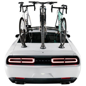 image--all | Bomber - 3 Bikes studio image of Bomber rack and rear wheel straps